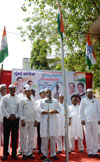 57th Anniversary of Maharashtra Day & Worker's Day Celebration in Mumbai. 57th Anniversary of Maharashtra Day & Worker's Day Celebration in Mumbai.