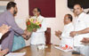 P.Chidambaram Congress Party Senior Leader & Former Finance Minister Uopposed  Elected on Rajyasabha at Congress Office Gandhi Bhavan.