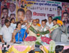 MRCC President Sanjay Nirupam Nirdhar Sabha at Antop Hill.
