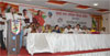 M.P.& EX.UNION MINISTER GURUDAS KAMAT IN CONGRESS PARTY WORKER'S MEETING IN HIS CONSTITUENCY.