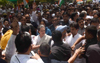 AICC in Chief Presence President Sonia Gandhiji & Rahul Gandhi Protest March against BJP Govt. as " Loktantra Bachao Rally" from Delhi Jantar Mantar to Parliament.