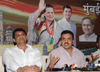 MRCC President Sanjay Nirupam Press Conference at Rajiv Gandhi Bhavan.
