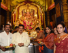 MRCC President Sanjay Nirupam for Ganpati Darshan at Wadala.