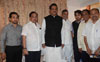 CHIEF MINISTER PRITHVIRAJ CHAVAN,MINISTER NARAYAN RANE,MRCC PRESIDENT KRIPASHNAKR SINGH,SWABHIMAN SANGHATNA PRESIDENT NITESH RANE,M.P.DR.NILESH RANE AT SHANMUKHANAND HALL MATUNGA
