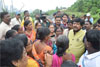 Union Minister Ramdas Athawale Visit to the Family Members of the Presons,who were Died & afeected due to Collapse of Wall.at Village Kurar Malad .