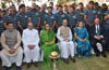 TEAM INDIA AT RAJ BHAVAN.
