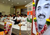 TRIBUTE TO UNION MINISTER & EX.CHIEF MINISTER VILASRAO DESHMUKH AT DADAR TILAK BHAVAN BY CONGRESS PARTY FOLLOWERS.