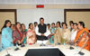 MINISTER VARSHATAI GAIKWAD WITH DELEGATES MEETS CHIEF MINISTER AT NAGPUR.