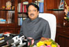 SHRI VILASRAO DESHMUKH ASSUMES THE CHARGE OF THE UNION MINISTER FOR RURAL DEVELOPMENT AND PANCHAYATI RAJ AT NEW DELHI.