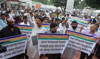 MNS MLA PROTEST AT VIDHAN BHAVAN ON ADARSH SCAM.