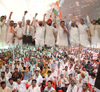 Mumbai Congress Protest Against "Suit Boot Ki Sarkar"