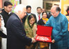 H.E.PRESIDENT OF INDIA SMT.PRATIBHA TAI PATIL,SHRI KAPIL SIBAL,UNION MINISTER OF COMMUNICATIONS & IT SHRI GURUDAS KAMAT,MOS FOR HOME, COMMUNICATIONS & IT,THE INAUGURATION OF WORLD PHILATELICEXHIBITATION INDIPEX-2011.