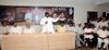 MUMBAI CONGRESS PRESIDENT PROF.JANARDAN CHANDURKAR & M.P. GURUDAS KAMAT IN EXECUTIVE MEETING AT RAJIV GANDHI BHAVAN AZAD MAIDAN. MUMBAI CONGRESS PRESIDENT PROF.JANARDAN CHANDURKAR & M.P. GURUDAS KAMAT IN EXECUTIVE MEETING AT RAJIV GANDHI BHAVAN AZAD MAIDAN.