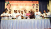 MLA Nitesh Rane during Samarth BEST Kamgar Sanghatana Yalgaar Melava at Parel.