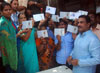 Rajiv Gandhi Jivandayee Aarogya Yojana Card Distribution In Chandivali By The Hands Of Guardian Minister NASIM KHAN. Rajiv Gandhi Jivandayee Aarogya Yojana Card Distribution In Chandivali By The Hands Of Guardian Minister NASIM KHAN.