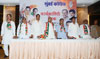 Mumbai Congress Leader's Meets at MCA Wankhede Stadium.