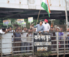 MRCC President Sanjay Nirupam visit Currey Road Railway Bridge.