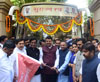 Surajya Rath Yatra Flag off by Chief Minister Devendra Fadnavis at Varsha Bunglow.