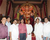 GUARDIAN MINISTER OF MUMBAI JAYANTRAO PATIL FOR GANESH DARSHAN IN SOUTH MUMBAI.