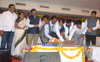 Railway Minister Suresh Prabhu & Social Justice Empowerment Minister Ramdas Athawale at “MUMBAIKARON KO KAI NAVEEN SEVAAON AUR SUVIDHAON KEE SAUGATTEIN BEMISAL” program in Mumbai. Railway Minister Suresh Prabhu & Social Justice Empowerment Minister Ramdas Athawale at “MUMBAIKARON KO KAI NAVEEN SEVAAON AUR SUVIDHAON KEE SAUGATTEIN BEMISAL” program in Mumbai.