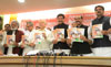 Congress Party Manifesto at Gandhi Bhavan. Congress Party Manifesto at Gandhi Bhavan.