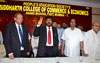 RPI PRESIDENT & EX.M.P.RAMDAS ATHAWALE TOOK CHARGE OF PEOPLE'S EDUCATION SOCIETY'S PRESIDENT AT SIDDHARTH COLLAGE ANAND BHAVAN FORT.