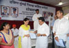 Mumbai Congress Tribute to Kalbadevi Fire Martyrs Firemen at Rajiv Gandhi Bhavan.