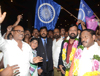 RPI Leader MP. Ramdas Athawale at T-2 Airport from Japan Tour.