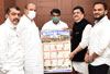 Minister Satej (Bunty) Patil  unveil New Year 2021 Calendar at Mantralaya.