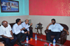 DELEGATION OF TRADERS AGAINST LBT TO MEET RPI PRESIDENT & EX M.P. RAMDAS ATHAWALE AT SAVIDHAN BUNGLOW BANDRA.