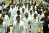 Paying Last Respect to BJP Leader Gopinath Munde at Parli in Beed. Paying Last Respect to BJP Leader Gopinath Munde at Parli in Beed.