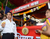 Swabhiman Sanghtana President Congress Party Yuva Leader MLA Nitesh Narayanrao Rane Inaugurates "Swabhiman Wada Pav" Stall at Parel.