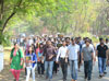 Chhatra Bharati Student's Protest at Kalina Campus Mumbai.