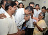 MP & Union Minister Milind Deora & MP.Murli Deora During Karm 82th Eye Camp At Kala Chowki.