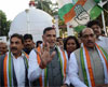 CONGRESS LEADER'S AT CHAITYA BHOOMI AT DADAR. CONGRESS LEADER'S AT CHAITYA BHOOMI AT DADAR.