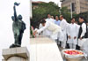 UNION MINISTER FOR COMMERCE AND INDUSTRY SHRI ANAND SHARMA & CHIEF MINISTER PRITHVIRAJ CHAVAN AT MUMBAI.