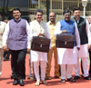 8th Day "Budget Session 2016" at Vidhan Bhavan in Mumbai. 8th Day "Budget Session 2016" at Vidhan Bhavan in Mumbai.