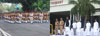 Chief Minister Prithviraj Chavan and Deputy Chief Minister Ajit Pawar At Hotel Trident To Pay Homage To Martyrs On The  2nd anniversary of 26/11 terror attack.