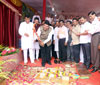 Sawantwadi Railway Terminus Bhoomi Pujan by hands of Railway Minister Suresh Prabhu in Chief Presence of Chief Minister Devendra Fadnavis.