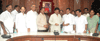 MUMBAI CONGRESS PRESIDENT KRIPASHANKAR SINGH WITH HIS TEAM MEETS CHIEF MINISTER ASHOK CHAVAN