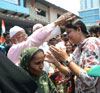 Election Campaign Rally & Padyatra of MP. Candidate Priya Dutt.