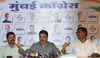 MRCC President Sanjay Nirupam Press Conference. MRCC President Sanjay Nirupam Press Conference.