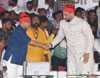 OBC Melava  in Chief Presence of Adv..Prakash Ambedkar & AIMIM Party President Asaduddin Owaisi at Shivaji Park.