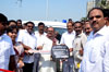 PWD & TOURISM MINISTER CHAGAN BHUJBAL ON HIS 65th BIRTHDAY CELEBRATED IN MUMBAI AT RAMTEK BUNGALOW. PWD & TOURISM MINISTER CHAGAN BHUJBAL ON HIS 65th BIRTHDAY CELEBRATED IN MUMBAI AT RAMTEK BUNGALOW.