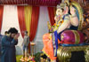Ex.MP & Yuva Leader Nilesh Narayanrao Rane Ganesh Darshan on occasion of  Maghi Ganpati Festival.