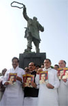 ON 68TH BIRTH ANNIVERSARY OF " BHARAT RATNA" LATE PRIME MINISTER RAJIVJI GANDHI IN MUMBAI. ON 68TH BIRTH ANNIVERSARY OF " BHARAT RATNA" LATE PRIME MINISTER RAJIVJI GANDHI IN MUMBAI.