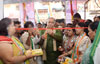 Congress Party Leader Gurudas Kamat during Election Campaign at Goregaon. Congress Party Leader Gurudas Kamat during Election Campaign at Goregaon.