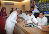 MINISTER MOHD.ARIF NASIM KHAN JANATA DARBAR AT GANDHI BHAVAN NARIMAN POINT.
