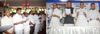 Chief Minister Pritviraj Chavan, MPCC President Manikro Thakre,Mumbai Congress  President Kripashankar Singh at Gandhi Bhavan.