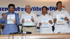 Congress Party Senior Leader Kapil Sibal & Ashokrao Chavan Press Conference at Gandhi Bhavan.